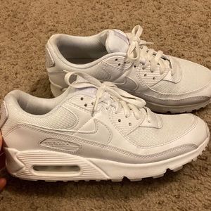 White womans air max pros. Worn once, perfect condition